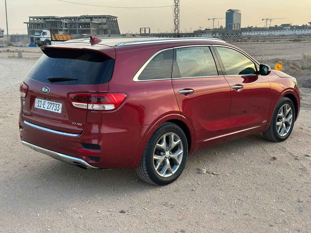 سورنتو V6 • ٢٠١٧ • حادثة