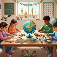 تقوية ابتدائية • الحقيبة الكاملة • حي الجمعية