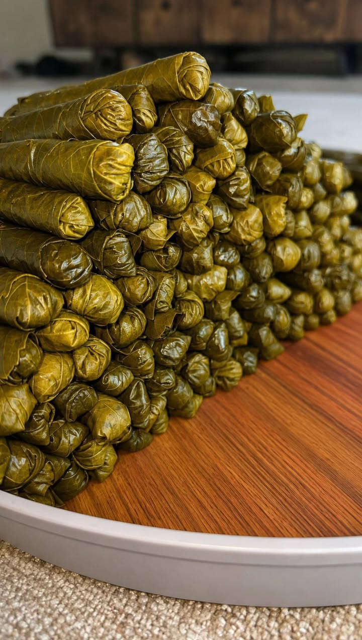 شايفين هاللمعة؟ هذا ورق عنب ايان قبل لا يدخل الجدر 🍇
طازة، ناعم، وما ينمل منه🤤
يوجد توصيل 🚛
للحجز مراسلة الصفحة 
او الاتصال ع هذا الرقم ‏‪***********‬‏
