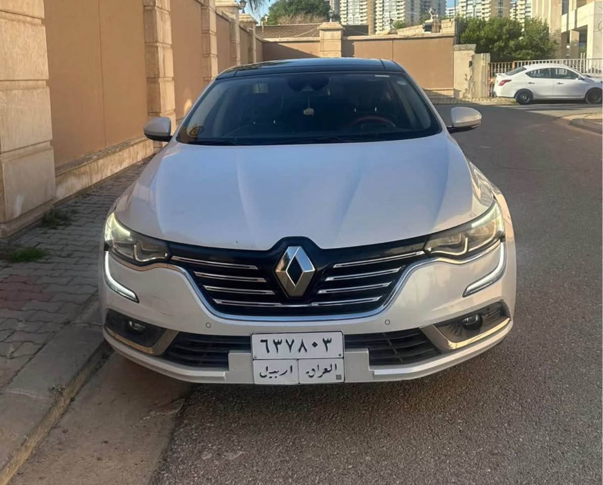 Renault Talisman 2018
بئ بۆیاغ گیر  مکینە کارەبایات هەموو شتیکی بەشەرت  
نرخ 127 وەرەقە
*********** أربيل, العراق
