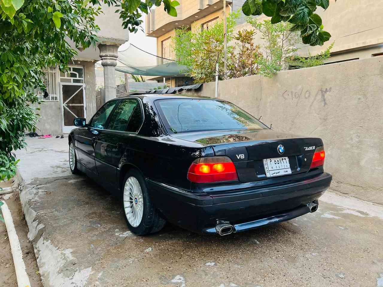 بي ام 740 • موديل 95 • رقم بغداد