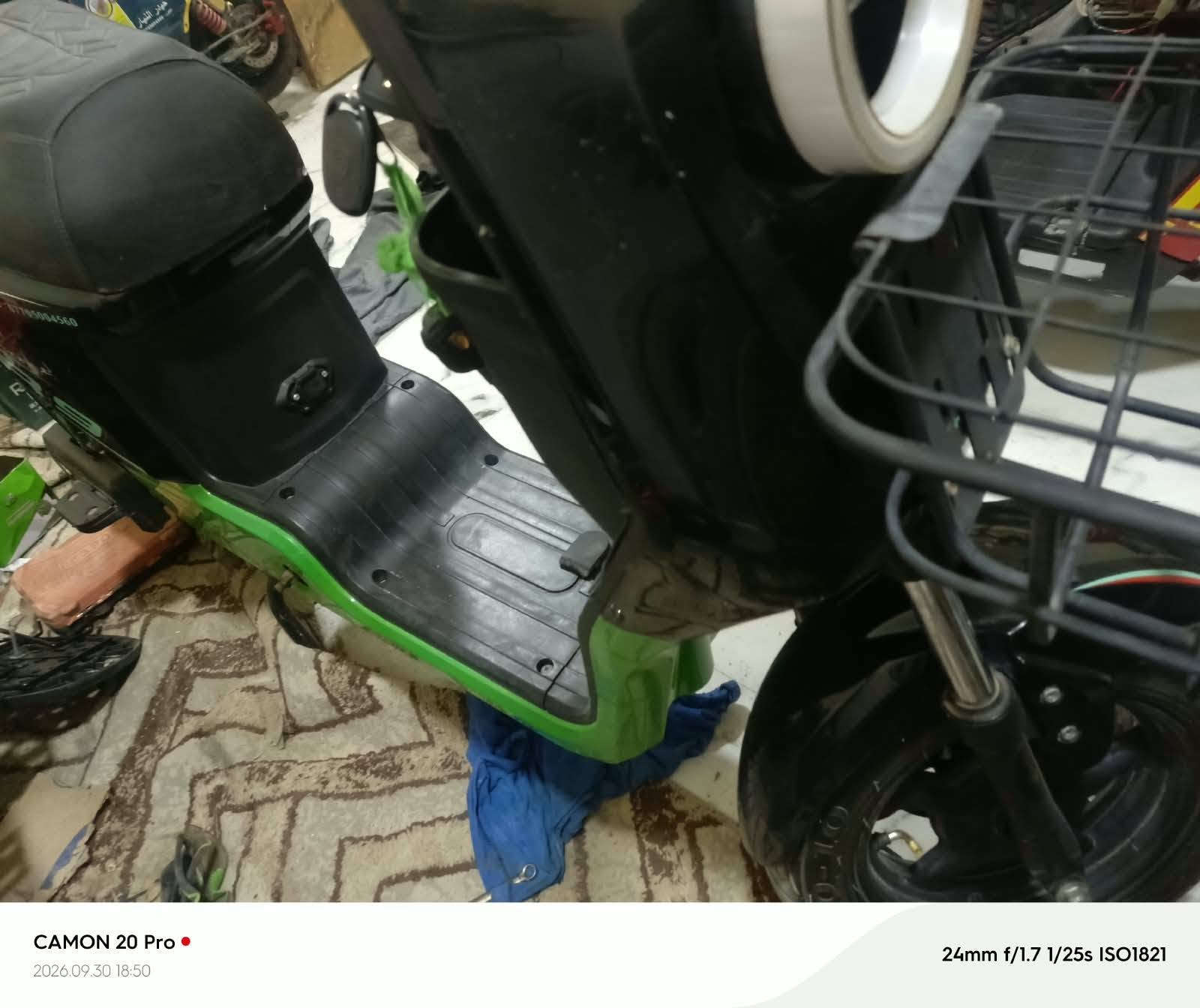 دراجه شحن لبيع ار٩ مديل ٢٤ نقص مدكى خلفي فقط بطاريات زينه السعر ٣٠٠ وبيه مجال البصرة, العراق

نص مكتوب في الصور:
- CAMON 20 Pro • 2026.09.30 18:50 24mm f/1.7 1/25s ISO1042
- CAMON 20 Pro
- 2026.09.30 18:50
- 24mm f/1.7 1/25s ISO1821
- CAMON 20 Pro • 2026.09.30 18:50 24mm f/1.7 1/33s ISO1134
- 24mm f/1.7 1/25s ISO1442
- 24mm f/1.7 1/25s ISO1146
- 24mm f/1.7 1/25s ISO1080