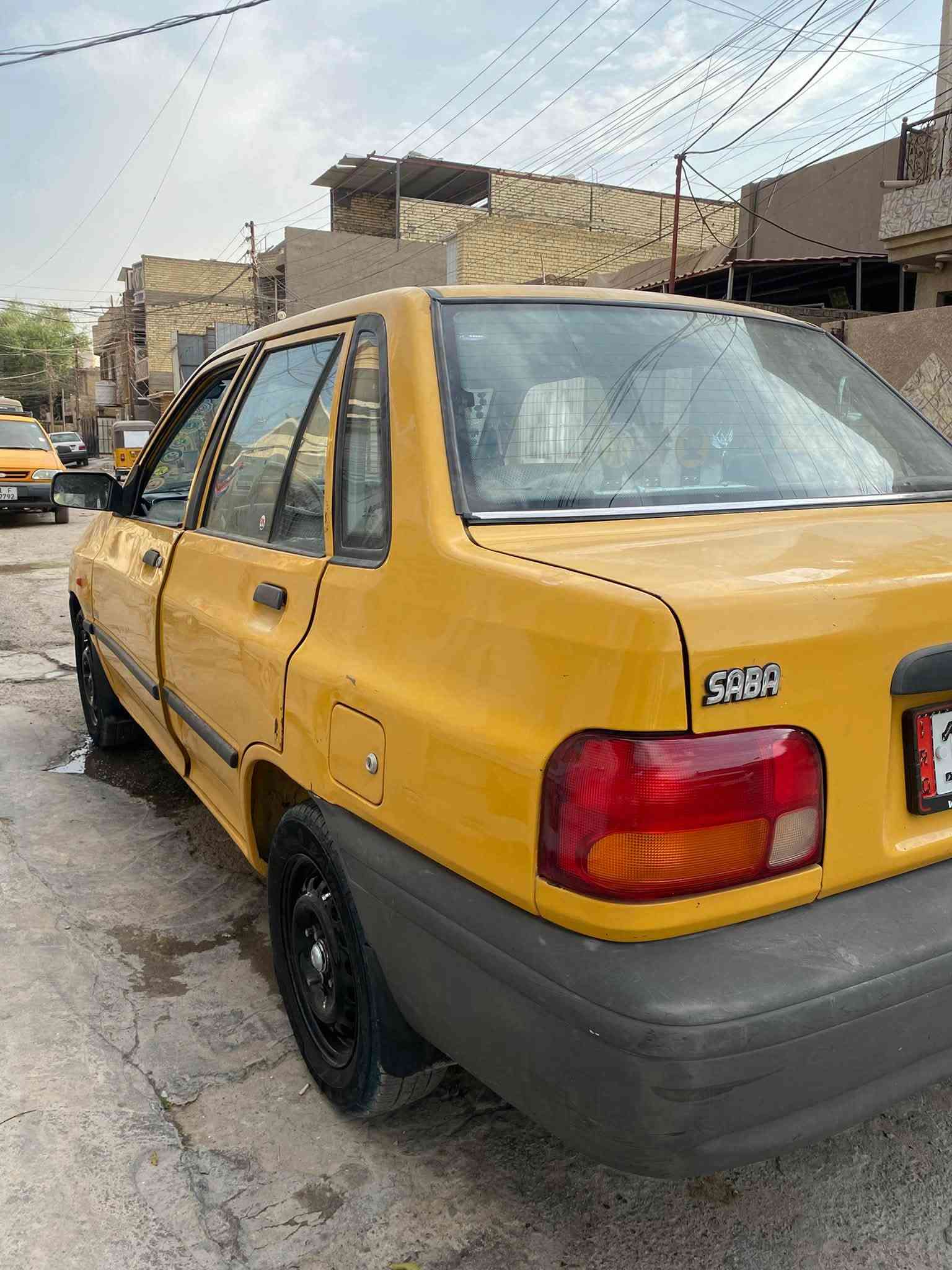 السلام عليكم
سايبا 2011 
كير ومحرك وتبريد خير من الله صدر جديد باتري جديد تخم تاير جديد 
بأسمي هيئة وغرمات مصفرة 
شواصي نضاف 
السعر 28 بيها مجال
***********
بغداد الزعفرانية
