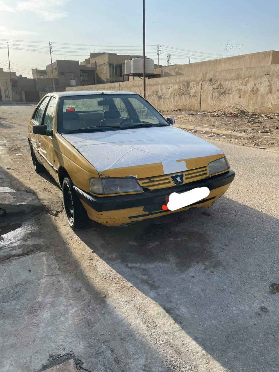 سلام عليكم سياره بيجو روى محوره ونجي تحويل ثاني يوم رقم ذي قار مصفره هيئه وغرامات مكينه وكير جدد حداديه كهربائيات كلها شغاله المكان ناصريه مركز السعر 15وبيها مجال 
***********
