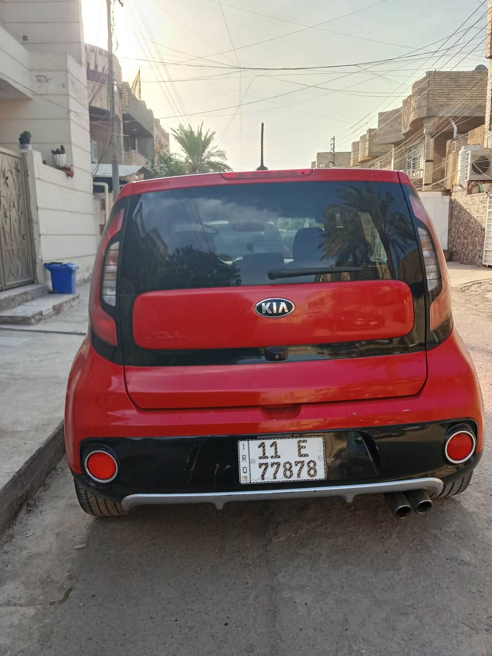كيا سول • ٢٠١٨ • حادثة خفيفة