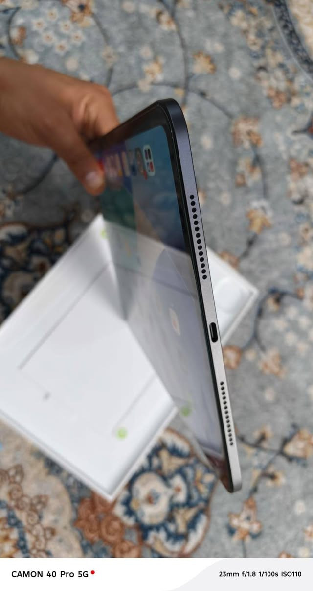 ايباد 11 برو معالج m5 بطارية 100
مستعمل اسبوعين فقط كامله ملحقاته مع لزكه اصليه وحافضة نضافة 💯 السعر مليون 450 مكاني بابل
رقم مبايل***********
