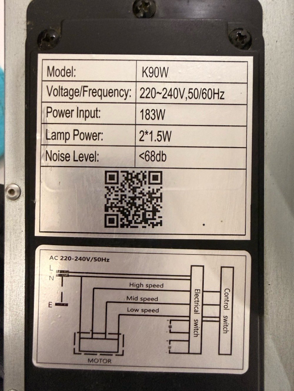 للبيع شفاط مطبخ Dama K90W ✨
جديد تمامًا ما مستخدم نهائيًا، بحالة وكالة.
📏 قياس 90 سم
⚙️ 3 سرعات
💡 إنارة
📦 جديد ولم يُستخدم
💰 السعر 400 ألف دينار، وبيها مجال