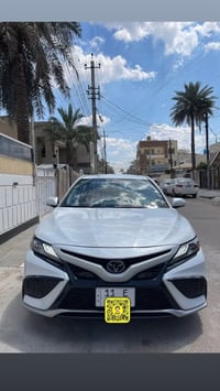 كامري 2024 XSE V4سلندر  رقم بغداد حادثه مثل ما موضح بل الصوره مكفوله ك...