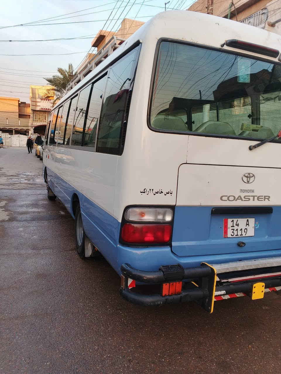 السلام عليكم كوستر البيع موديل 9 رقم بصره   السعر 235$ بيه مجال تحويل ثاني يوم *********** مكان بغداد تبريد شغال
