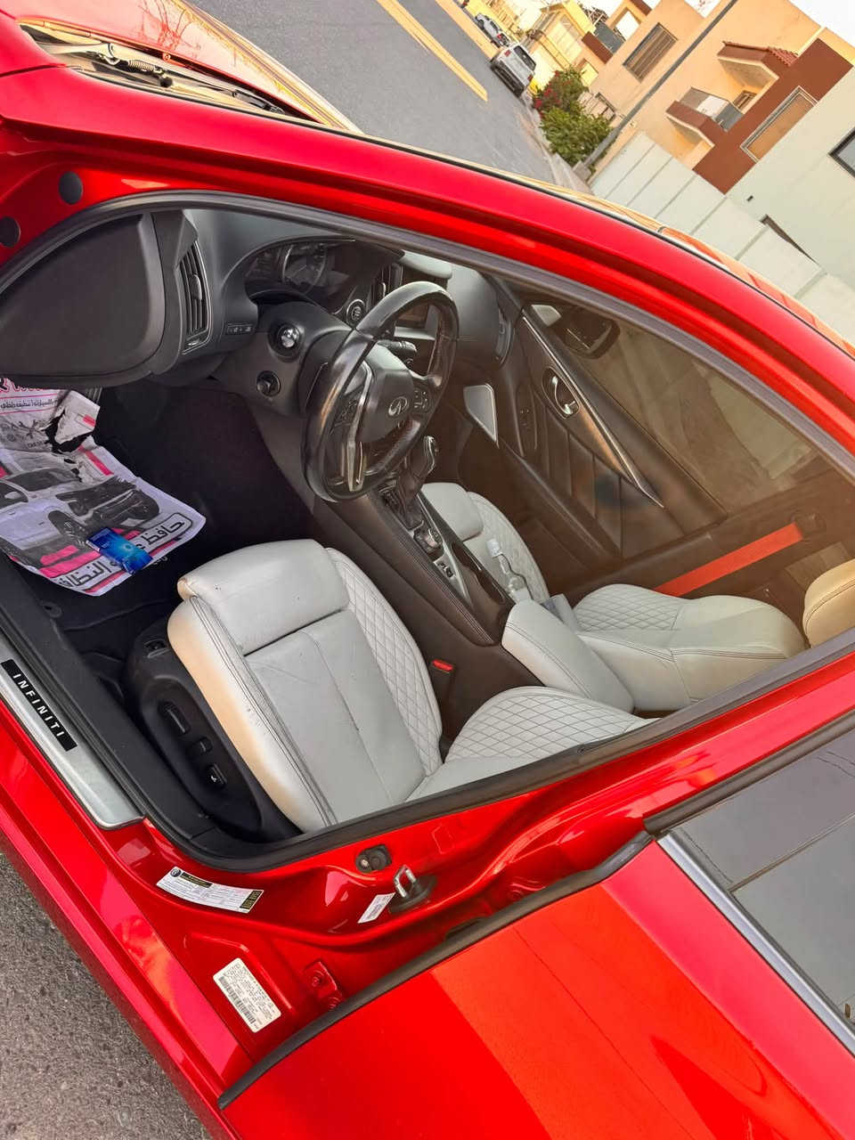 انفنتي Q50 • ريد سبورت • صور حادث
