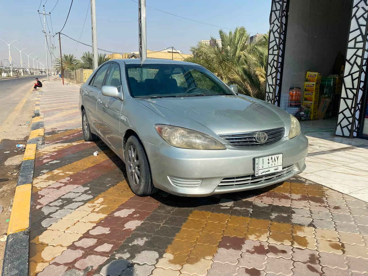 كامري 2005. سياره جاهزه.  تبريد مكينه كير. سياره خير من الله.  سنويه ماصقطه ل2028
سياره.   مصبوغه صبغ عام  لئن جراد بيهااا 
سياره. رقمه نجف مشروع وطني للستفسار *********** 
سياره. مركز ناصريه
