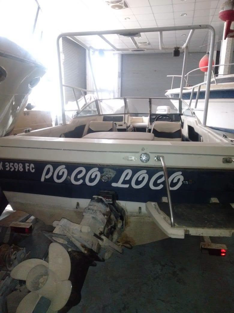سلام عليكم زورق Bayliner مع عربانه ابلاديه محرك 8 سلندر دخلي زورق جديد شغال جاهز سعر 13000$ بي مجال بغداد اتصل وتساب وتدلل ***********
