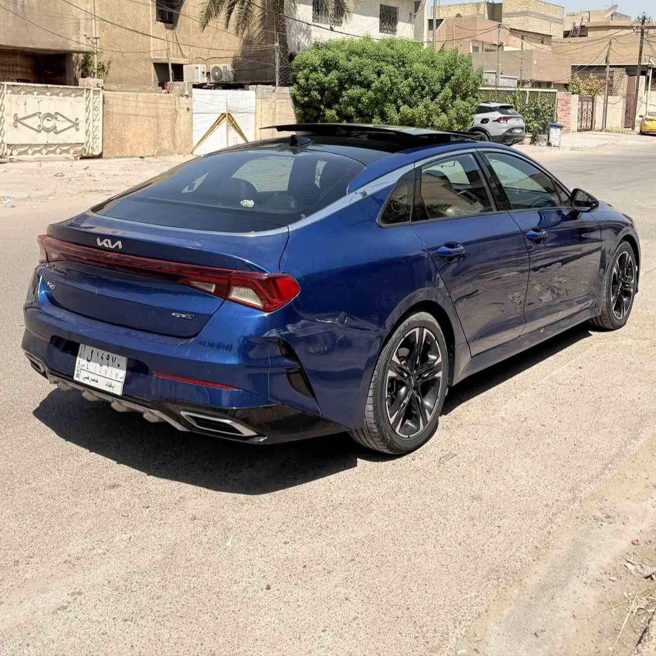 السلام عليكم
كيا كي5 -   2022 
جي تي لاين 
محرك 1600 تيربو 
كشن كهرباء تبريد منفصل بانوراما 
اوتو هولد تشغيل عن بعد تثبيت مسار شاحن لاسلكي 
رقم بغداد (معوقين) 
السياره حادثها خلفي مثل ما موضح بالصور وبيها طخه بصفحه الراكب (السونار مرفق بالمنشور) 
السعر 143$ وبي مجال للطيبين 
العنوان : الامين الثانيه 
***********
