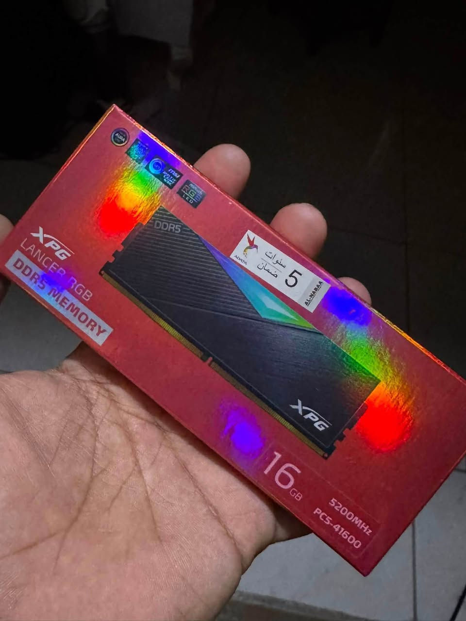 رام DDR5 • 16جيجا 5200 • XPG CL38