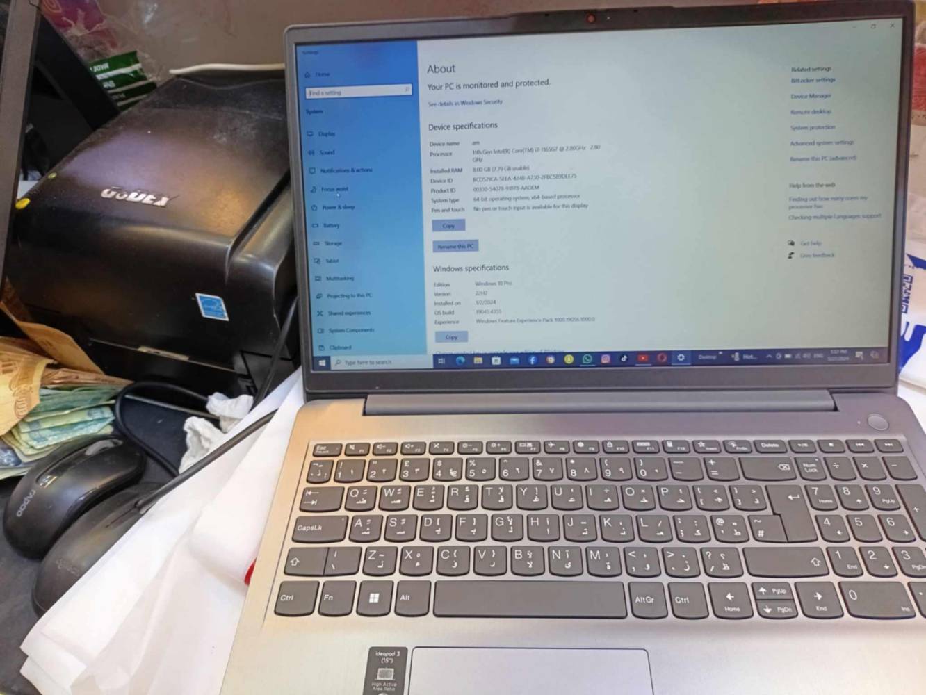 لينوفو • كور i7 الجيل ١١ • SSD ٥١٢
