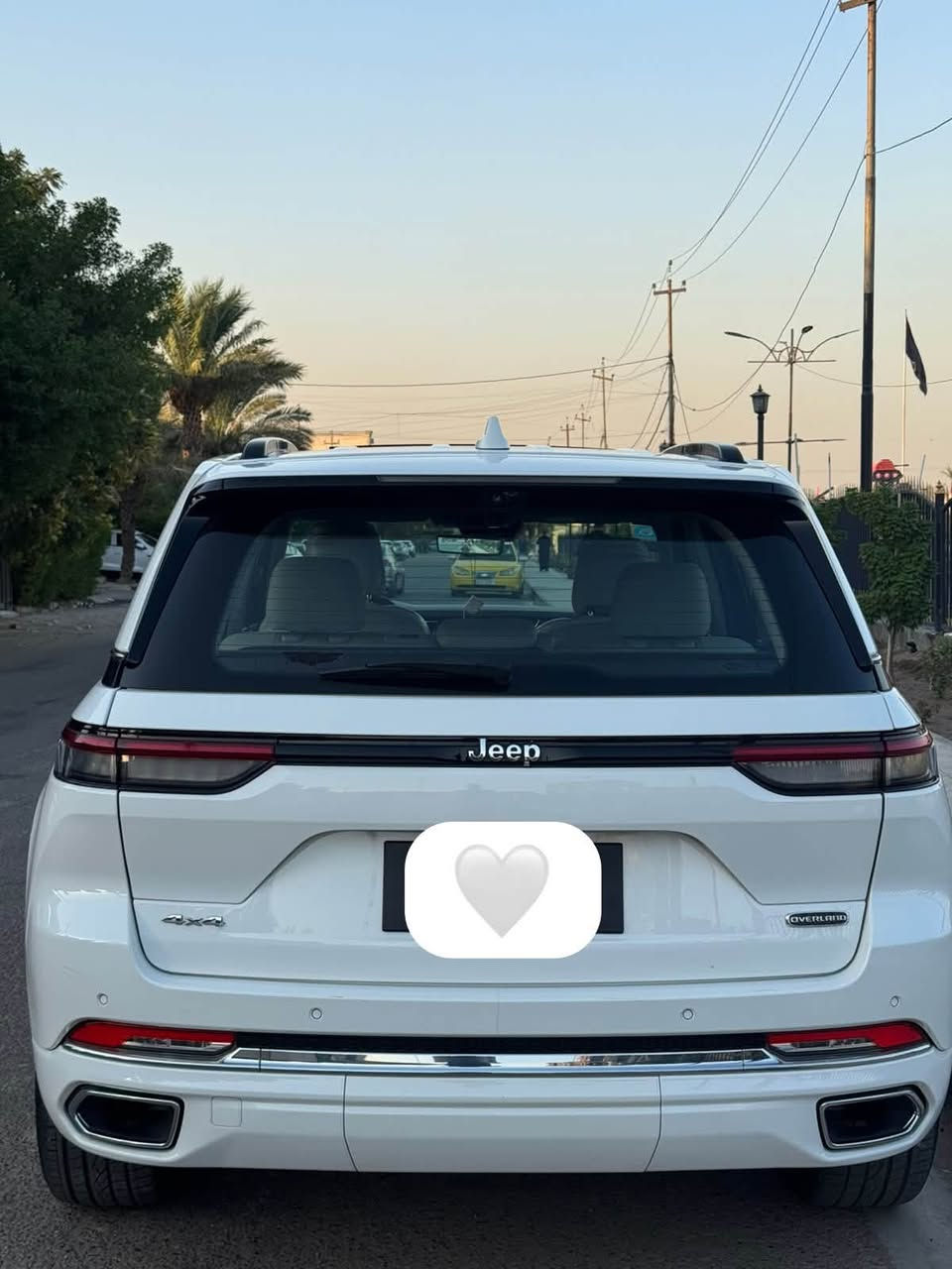 السلام عليكم جيب اوفر لاند 2022 للبيع السيارة مكفولة كفالة عامة ماعدا PDR اربع اصابع باب عكس السايق  السيارة مغلفة ppf ماشية 16الف السعر 43،000 💲
للتواصل
***********
