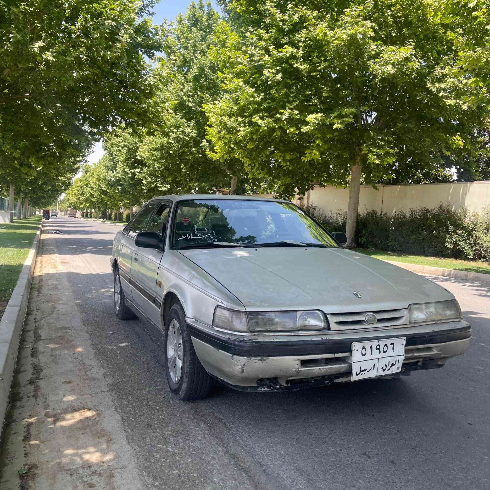 مازدە ٦٢٦ هەشت و بەخ چوار جام کارەبای مۆدێل ١٩٩٠ سەنەوی ئەسڵی لەگەڵە ٤١٠هەزار خرامەی لەسەرە دوای محامەلە وەردەگریەوە لە هەولێرم *********** أربيل, العراق
