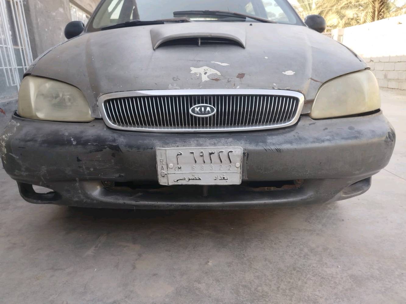 سلام عليكم كية كرنفال سبعة راكب موديل 2000 محرك كير مكفولات تايراتة جدد السعر 32 المكان بغداد الرقم ***********
