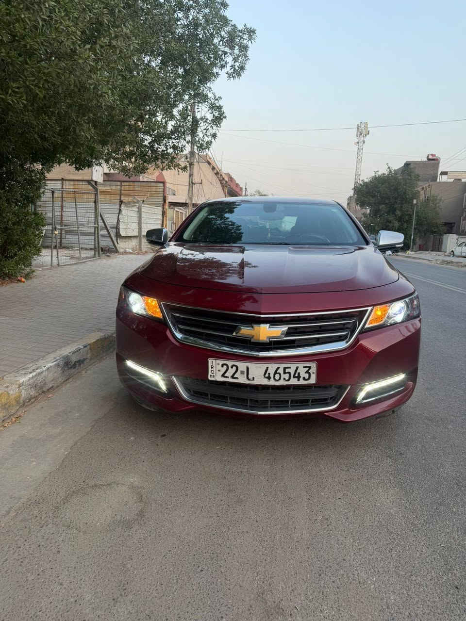 السلام عليكم
 انباله موديل 2017محرك 2500 للبيع موصفات LT حادث  دعاميات فقط  وباب كلير من امريكا يعني قطعه وحده السياره  سياره جاهزه ما بيهه اي نقص مكينه كير تبريد تخم تاير خير من الله.  السعر 98 وبيهه مجال   غرفه وكشنات جديده. للشارع كبل. للتفاصيل. ***********
مكاني الدوره
