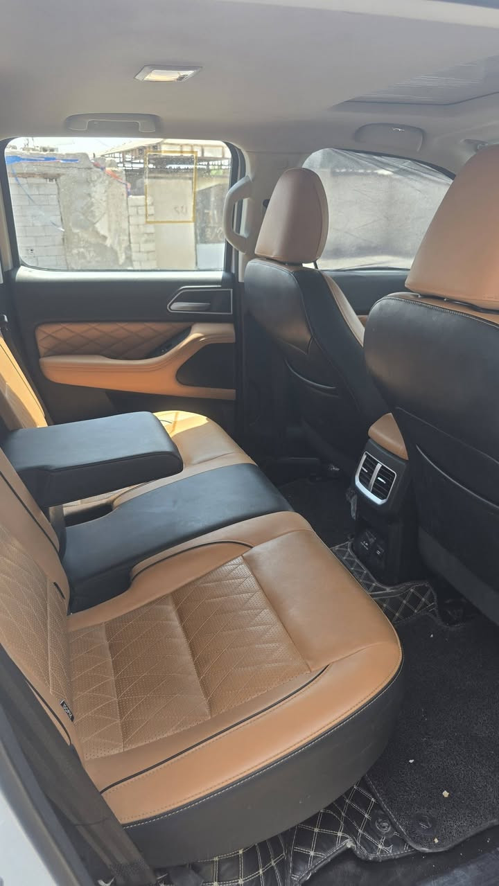 السلام عليكم
كريت وول باور خليجي (GWM Poer) موديل 2024 بانزين فول مواصفات luxury

السعر 148 ورقة

بيهه بارد جاملغ والبنيد مبدل وارباك دركه ودشبول طاك وتعديل بالعرضانيه وكله راجع بلادي ،بيك أب غنية عن التعريف، تجمع بين القوة والرفاهية العالية، نظيفة جداً وجاهزة للاستخدام.

المحرك: 2000 توربو

الگير: أوتوماتيك.

التبريد: ممتاز

اللون الخارجي: أبيض صدفي مميز.

المميزات والإضافات

فتحة سقف كهربائية.

شاشة كبيرة وكاميرات محيطية °360.

كراسي جلد كهرباء وتصميم مريح جداً.

دفع رباعي (4WD) مع وضعيات قيادة سبورد وايكو ومريح

بصمة تشغيل وبصمة أبواب.

نظام المساعدة على الركن وحساسات أمامية وخلفية.

إنارة LED أمامية وخلفية مع تصميم نهاري مميز.

ويلات كروم أصلية بحالة ممتازة.

اوتو ستوب

رادارات ذكية

مثبت سرعة

والكثير من المواصفات

حالة السيارة:

تم تجفيت المحرك بسبب ازمة البانزين وعدم توفر محسن ذيج الفتره ولله الحمد رجعت وكالة 

المكان البصرة/القبله

اتصال + واتس ***********
