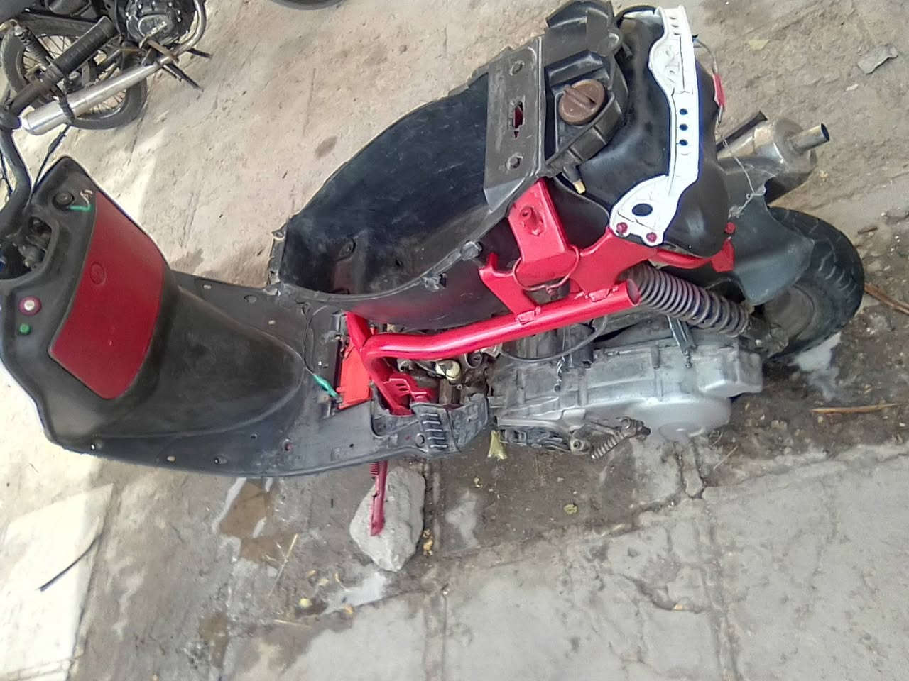 فراشه حربيه • مكينه مجفته • دبلات اماميه