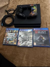 🎮🔥 للبيع بلايستيشن 4 – PS4  💾 المساحة: 500GB 🎮 اليدات: 2 📦 جميع الملحق...