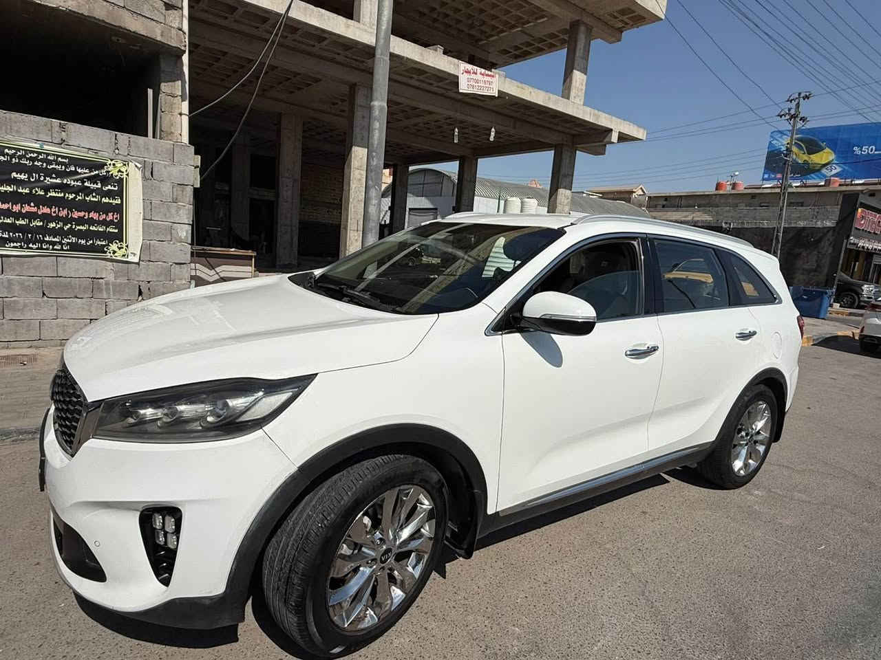 سورنتو 2019 خليجي مكينة 6 سلندر رقم بصره فول مواصفات للاخير  ما عدا البنوراما  كفاله عامه ما عدا خدش بسيط ناشر صورته سياره ماشية 107 مكلف بنشر  سعر 220 بيها مجال بسيط 
تواصل ‭***********‬ ابو الخصيب, البصرة

