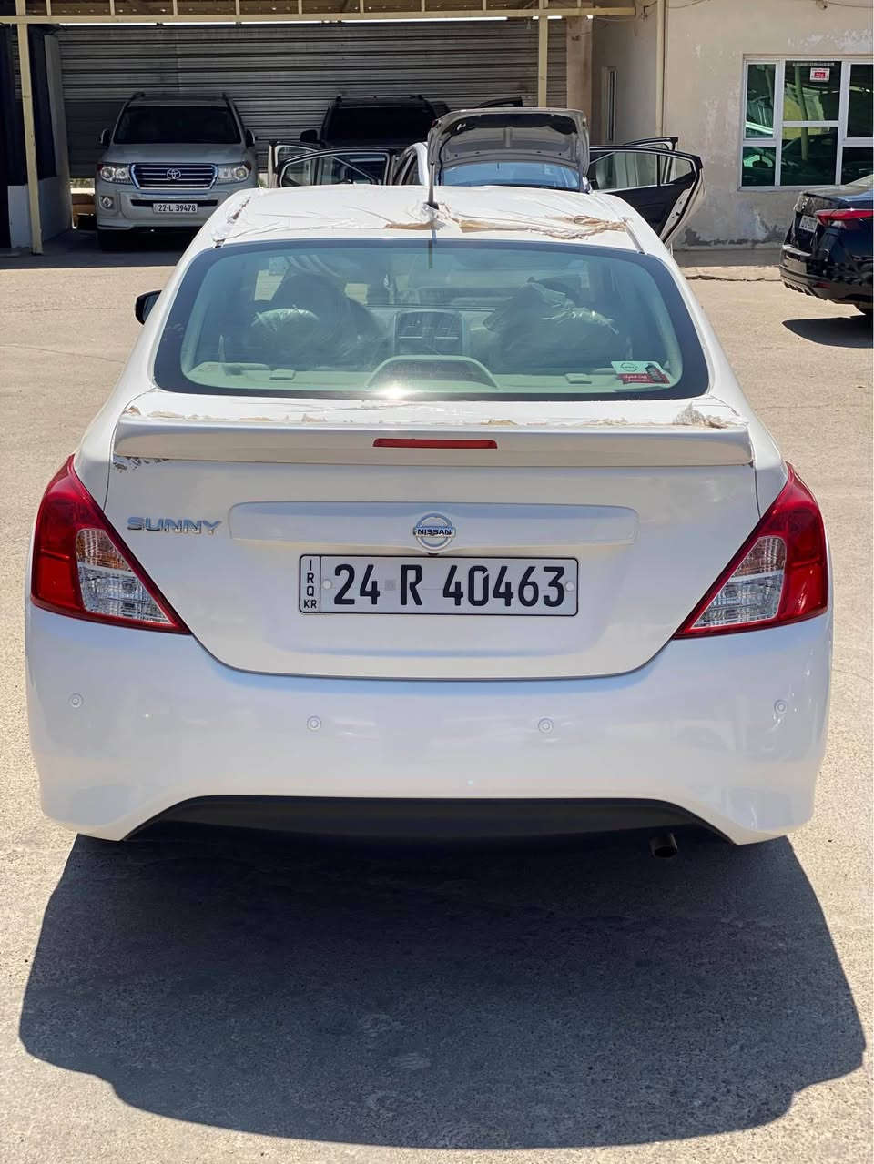 NISSAN SUNNY 2025
نيسان سنى ٢٠٢٥
سيارة شركة كلين تايتل زيرو
مرقم كامل تحويل  وغرامة شرط
بدون صبغ بدون ارباك بدون تعديل مكفولة من كل شيء دعامية ل دعامية شرط سيارة ماشي زيرو ٨٦٥ كيلو فقط ما واصل الف 
سعر سيارة134 ورقة و مجال جدا بسيط 
*********** كورك و واتساب اكر, نينوى

