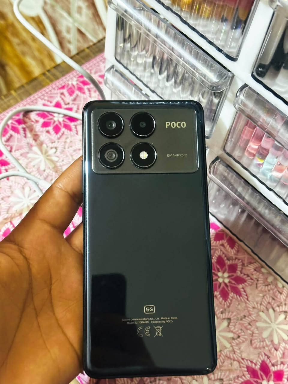 بوكو x6pro 5g
ذاكره 512عشواءيه 18الجهاز يخبل مكفول من الزلغ الجهاز عبالك توه مفتوح من الكارتون معالج دايمن ستي 8300كامل ملحقات الجهاز شكد ما اكول نضيف قليل بحقه ما يصرف شحن سعر 350 وبي مجال مكاني بابل القاسم رقم ***********
