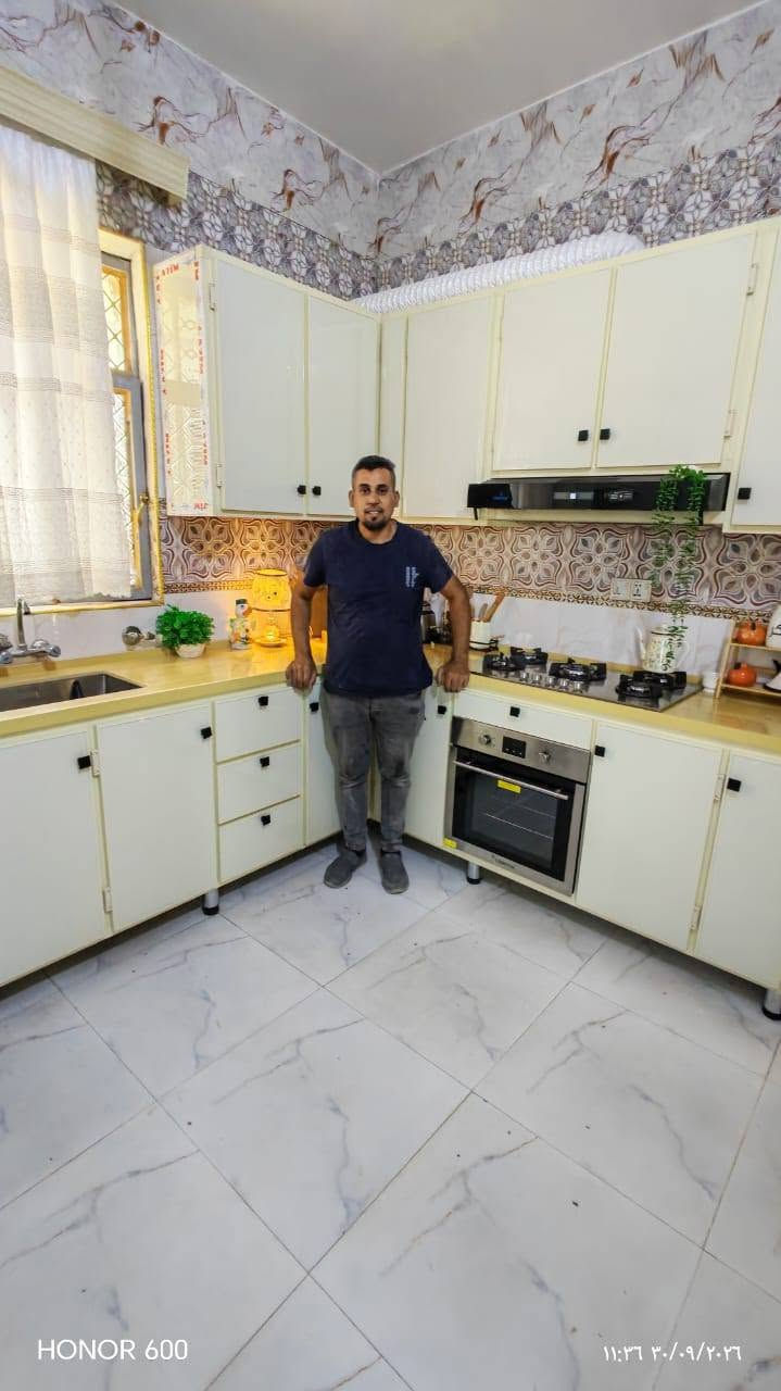 اللهم صلي عل محمد وال محمد
تم تجهيز كاونتر فصال  المنيوم
الئ احد زبئننا الكرام 
كاونتر تركي 
المقطع تركي
البليت 1ملم ثقيل
المرمر كوارتز طبيعي
حوض سل ستيل خليه النحل 
اداره منزليات الكرار 
باداره كرار كاطع ***********

نص مكتوب في الصور:
- HONOR 600 11:35 ٣٠/٠٩/٢٠٢٦
- HONOR 600
- ١١:٣٥ ٣٠/٠٩/٢٠٢٦
- ١١:٣٦ ٣٠/٠٩/٢٠٢٦
- ١١:٣٣ ٣٠/٠٩/٢٠٢٦
- HONOR 600 11:33 30/09/2026