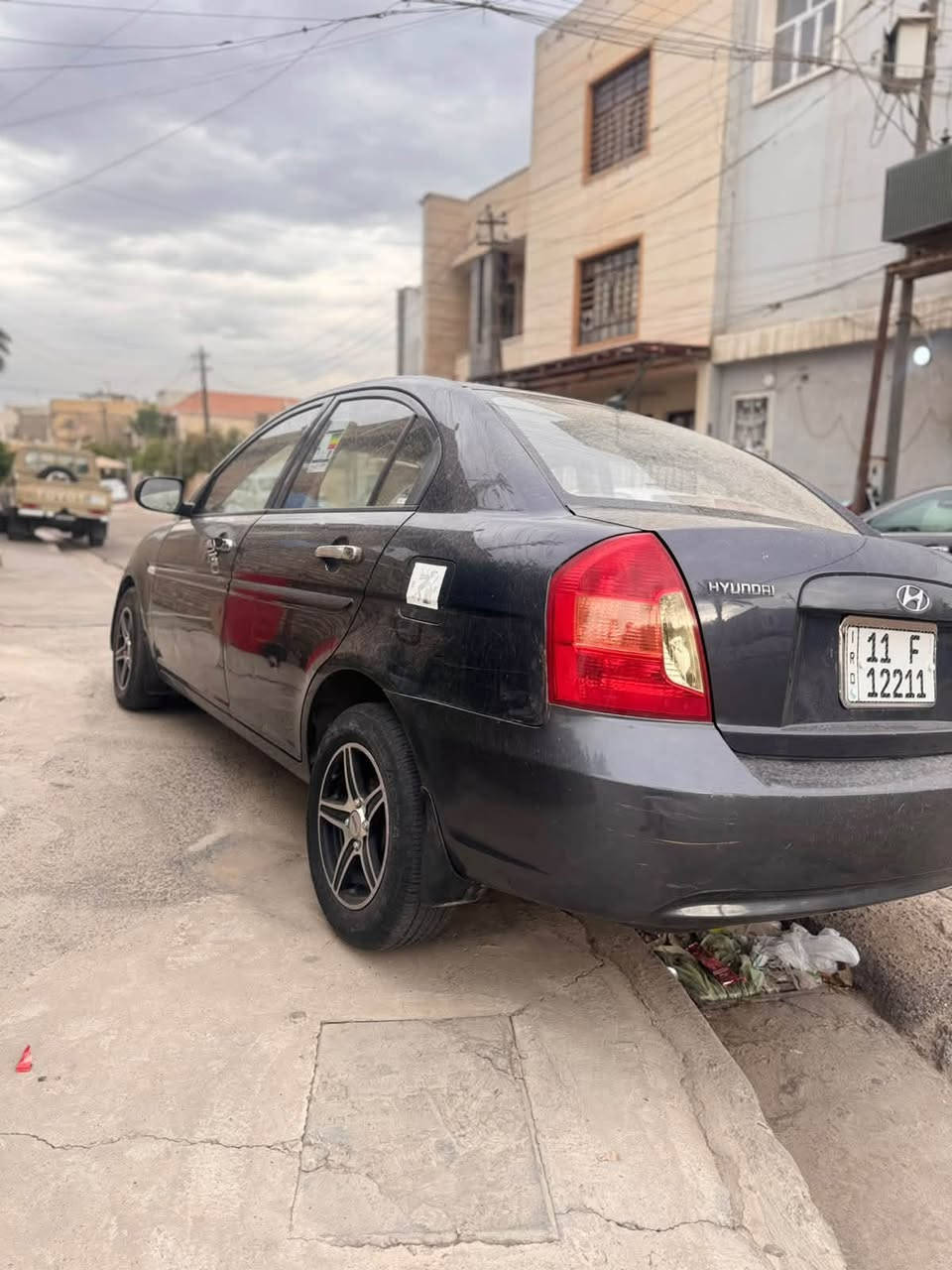 اكسنت ٢٠١١ • مكينة ١٤٠٠ • صبغ قطعتين