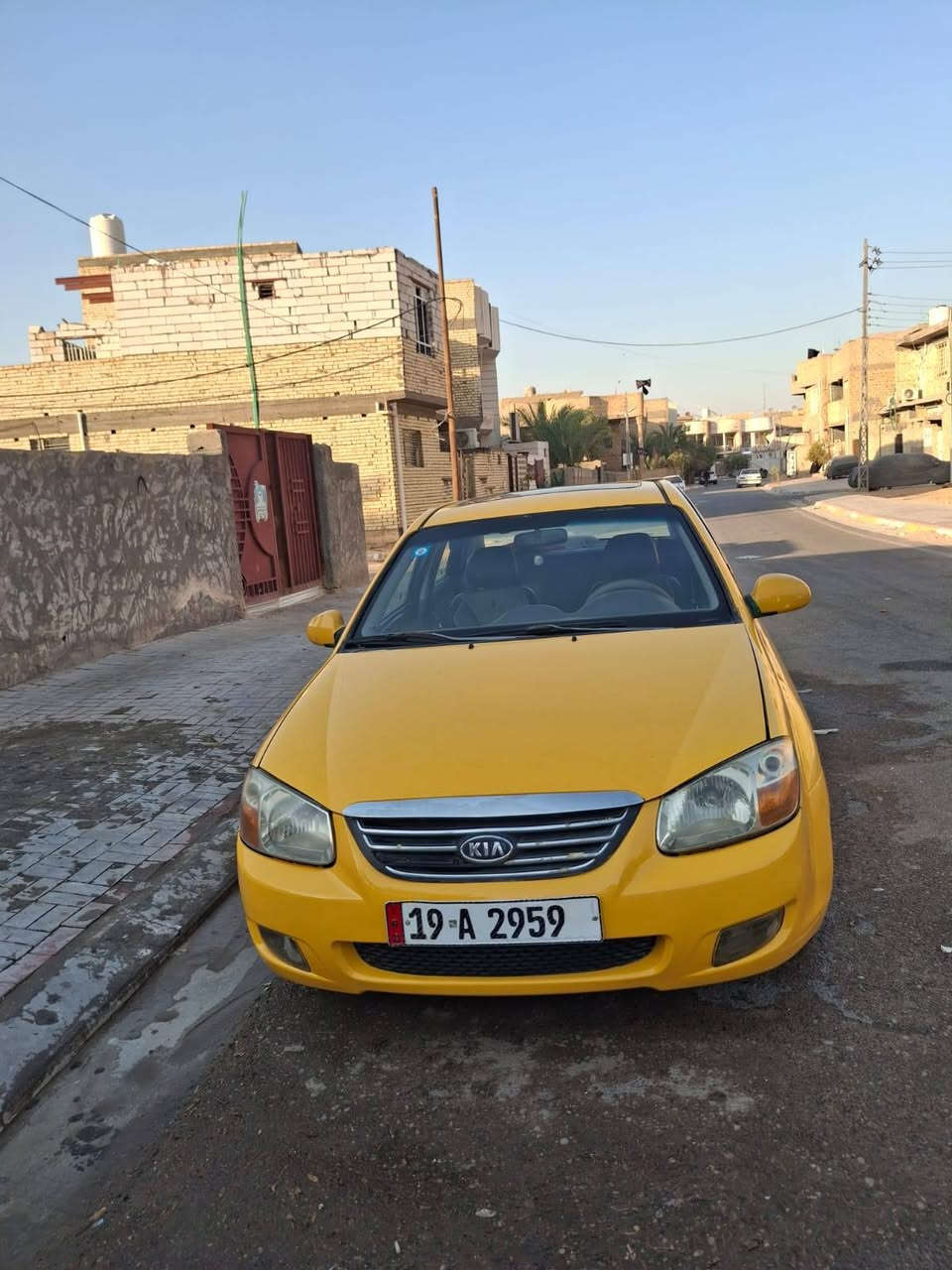 سلام عليكم 
كيا سبكترا 2009
رقم كربلاء انكليزي مصفرة هيئه وغرامات تحويل مباشر هزة جديده 
وارد امريكي حادثهه خشم جاملغ امامي مال امريكه
سيارة جاهزة كير ومكينه حداديه تخم تاير 
سعر 68 مكان سيارة كربلاء للاتصال ***********
