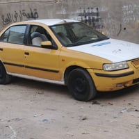 سمند للبيع او مراوس محرك مجفت جديد بس يرادلها ادامه للكهربائيات شغلات ...