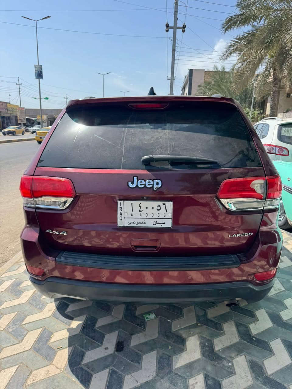 🚗 للبيع: جيب شيروكي لاريدو 2017

📍 رقم ميسان
📊 الممشى: 200 ألف كم

✨ المواصفات والحالة:
• السيارة نظيفة (كلين) وجاهزة للاستخدام
• ضربات خفيفة جدًا لا تؤثر على الأداء
• المكينة بحالة جيدة، فقط مفتوح كازكيت(صيانة بسيطة)
• شرط الفحص: سونار للمكينة
• فئة نص فول (مواصفات حلوة ومريحة)
• 5 ركاب

💯 سيارة عملية جدًا، مريحة بالسفر ومناسبة للاستخدام اليومي

💰 السعر: 150 قابل  للتفاوض

📞 للتواصل على الخاص
***********
