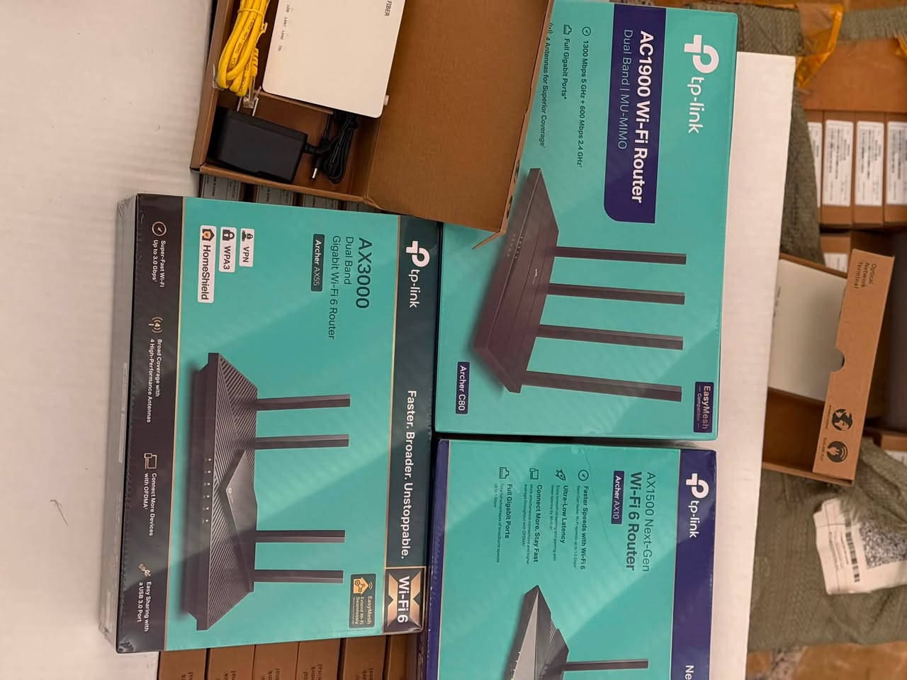 🔥 عروض خاصة لفترة محدودة 🔥

نوفر لكم راوترات TP-Link الأصلية بأفضل الأسعار مع ضمان الجودة.

✅ TP-Link Archer AX55 (Wi-Fi 6)
💰 80,000 دينار

✅ TP-Link Archer AX10 (Wi-Fi 6)
💰 50,000 دينار

✅ TP-Link Archer AC80
💰 48,000 دينار

✅ ONU 1G
💰 14,000 دينار

✔️ أسعار منافسة
✔️ منتجات أصلية
✔️ مناسب للمنازل والمكاتب والشبكات

📩 للحجز والاستفسار راسلنا عبر الصفحة أو اتصل بنا.

***********
***********

النجف - حي الزهراء
