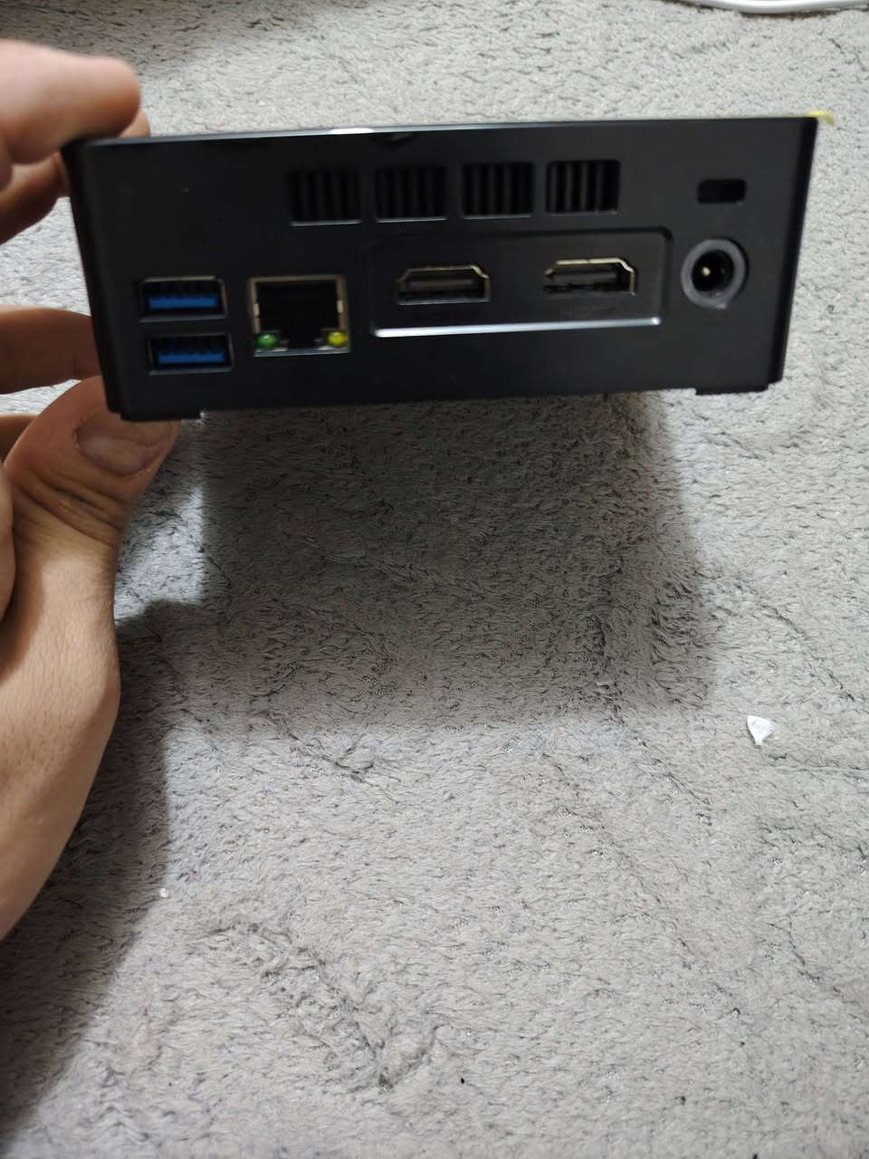 🖥️ Mini PC GK35
⚙️ Intel Celeron J4105
🧠 RAM 8GB DDR4
💾 SSD 256GB
🎮 Intel UHD Graphics 600
🪟 Windows 11 64-bit
💰 السعر 115 
🚚 يوجد توصيل
📞 ***********
📲 للتواصل خاص أو واتساب
