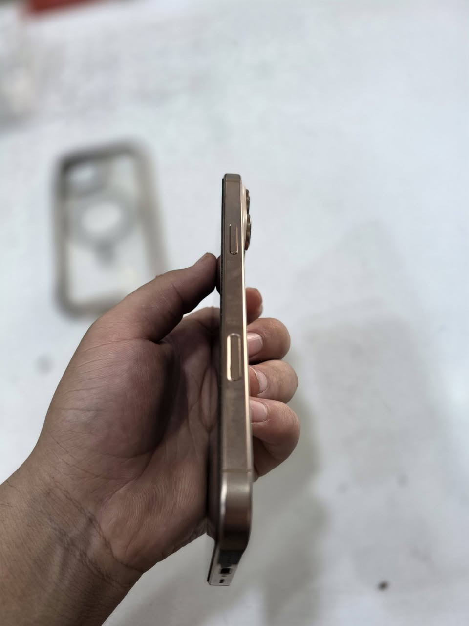 ايفون 16 برو ماكس لون

 الذهبي بطارية 94☠️

(نظيف جداا ماداخل صيانه  )جهاز كامل من كل

 شي  السعر مليون و 400  وبي

 مجال قليل 

مكاني بالنجف 

الرقم ***********
