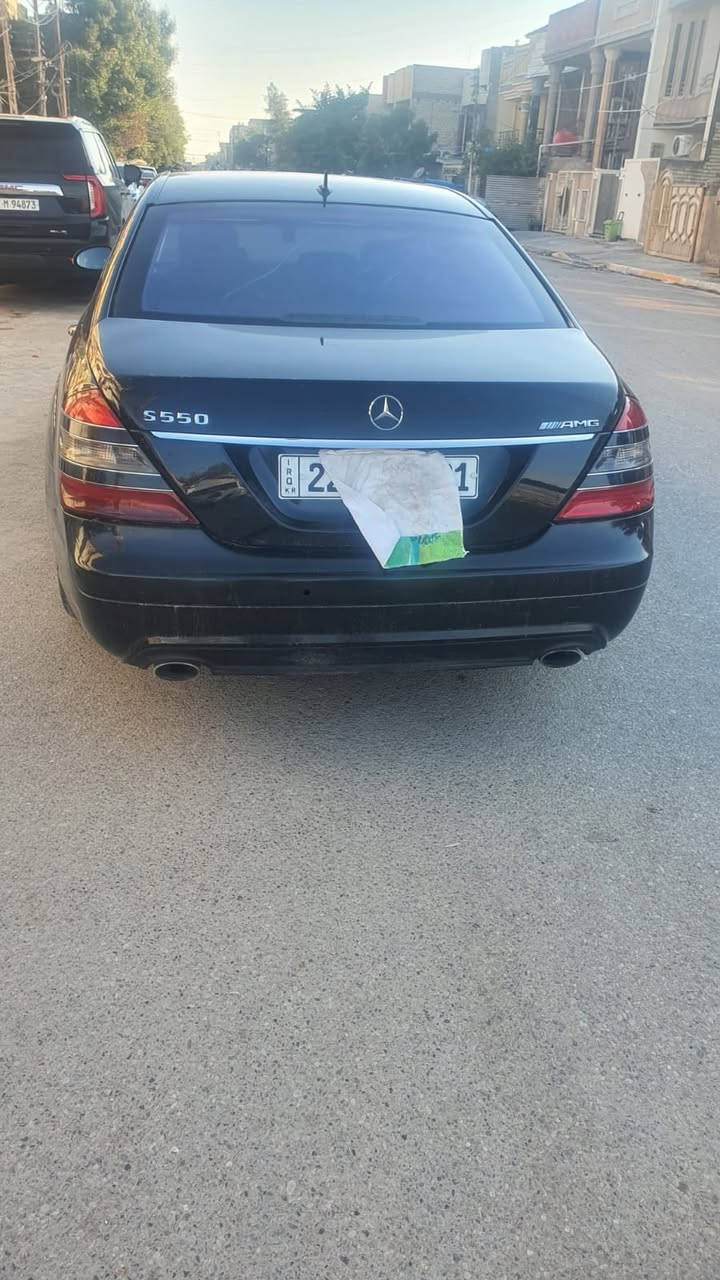 مارسدس ٢٠٠٧ اس ٥٥٠ أدوات كير مكينه ٨ سلندر مفوله للخير فقط جك خلفي نازل سعرها 60 وبيها مجال مكاني بغداد ‭***********‬
