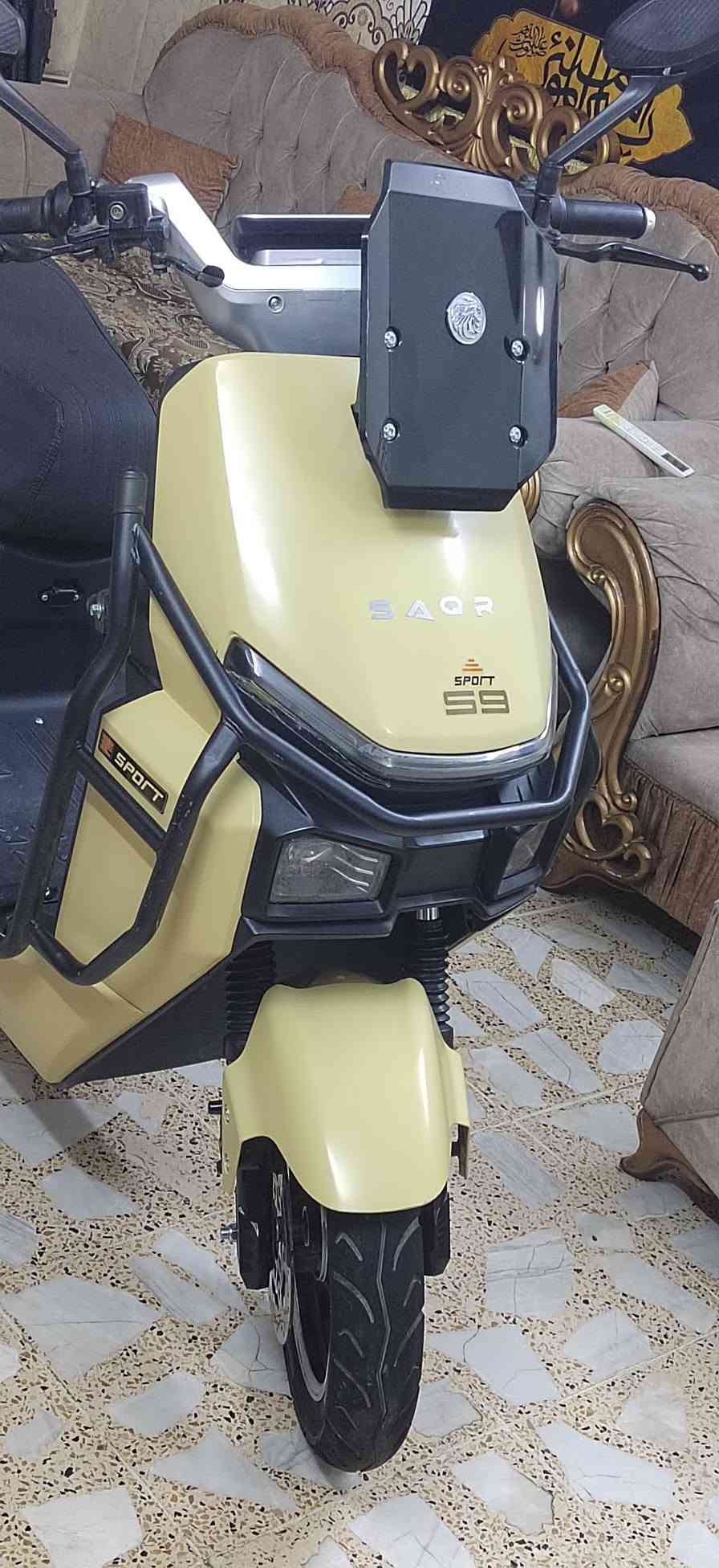 سلام عليكم دراجه شحن جديده جدا بطاريه كرافن مديل٢٠٢٦ بعدها بلنايلون السعر٩٠٠ وبيها مجال مكاني بغداد حي ور***********
