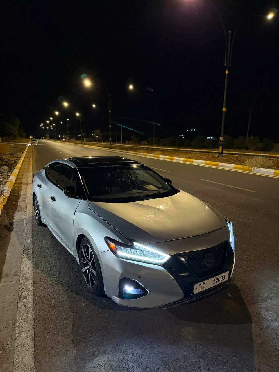 nissan maxima 2020
بـڕاوە قەپات قەپات مواسەفات  
سەیارەکە تاقانەیە لەجوانی
کامل مەسرەف کراوە کامل سێرڤس 
بەس لێخوڕینی دەوێ
کامل بەشەرت گێڕ مەکینە دەعم لێدراو کارەبای
هیچ مواسەفاتێکی نەقس نیە 
هیچ گڵۆپێکی پێ نیە لە شاشە 
سعری 73$مەجالێکی برایانە
شوێن ڕانیە 
watsapp *********** ***********
