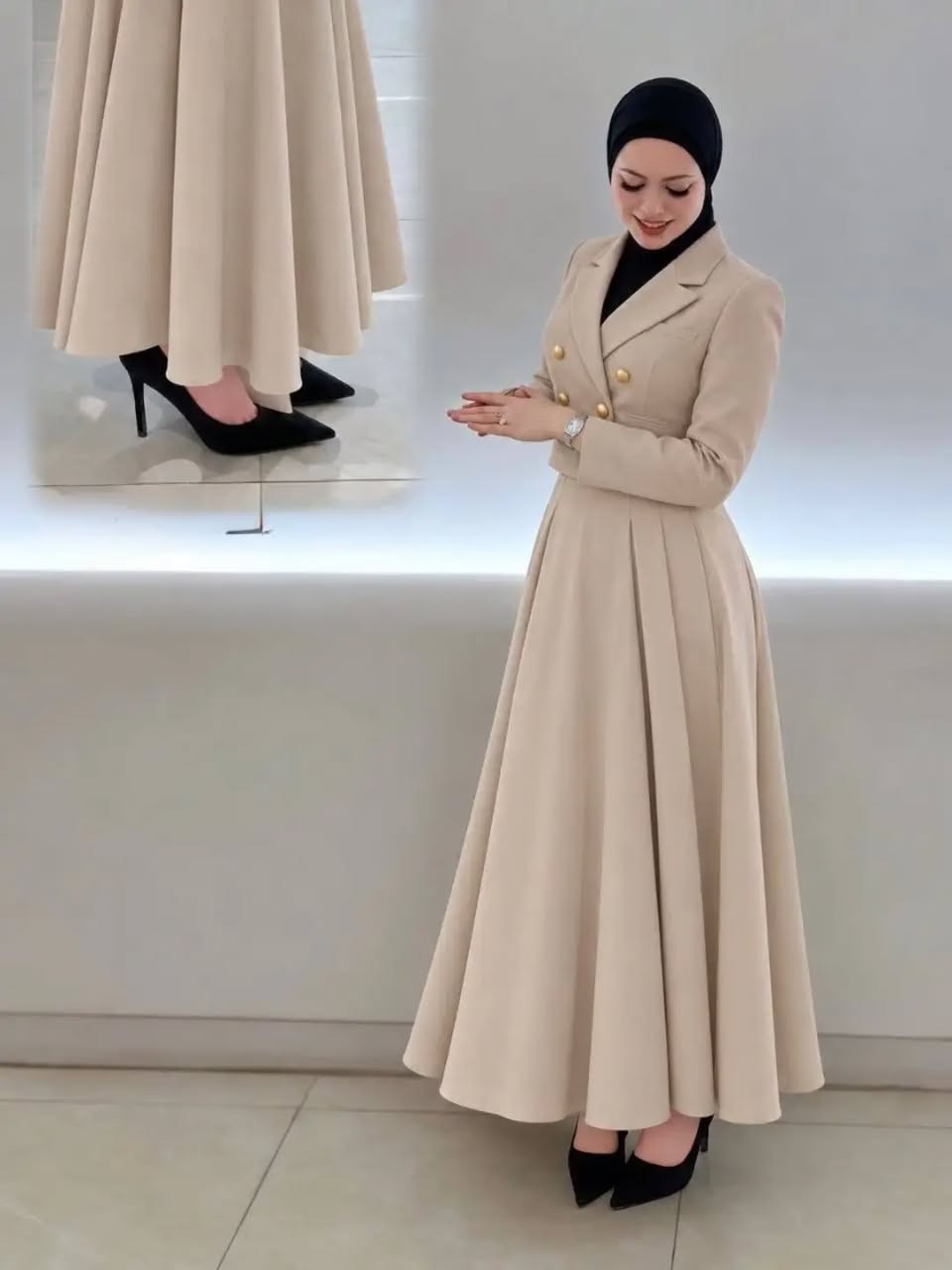 طقم قطعتين • دابل ايطالي • مقاسات ٣٨-٤٨