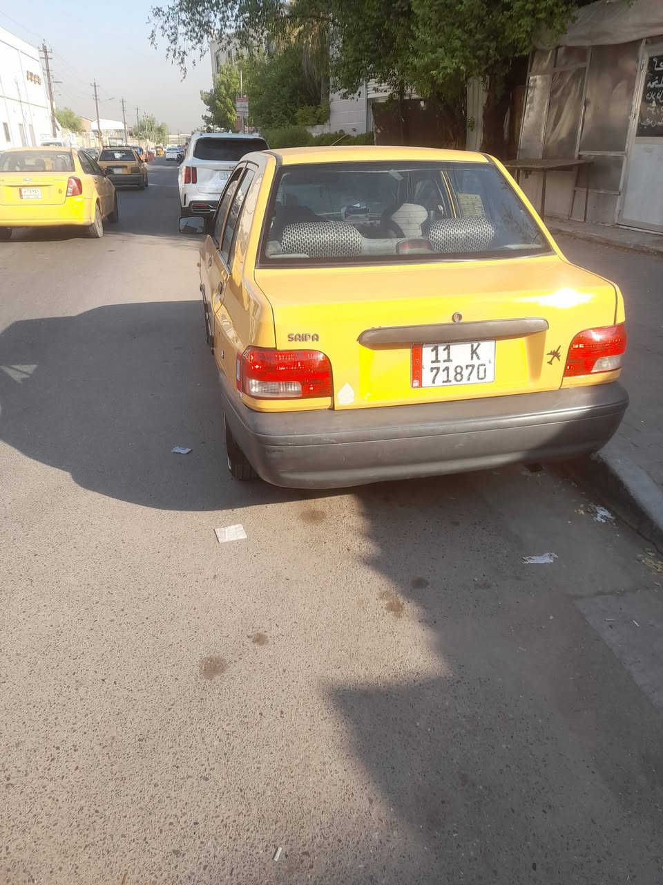 السلام عليكم من رخصت الادمن سايبه موديل١٧ سياره جاهزه ومكفوله بيهه ملاحضات فقط مصفره هيه وغرامات رقم انكليزي سنويه لل ٣١ السعر ٣٩ وبيهه مجال قليل هاتف ***********
