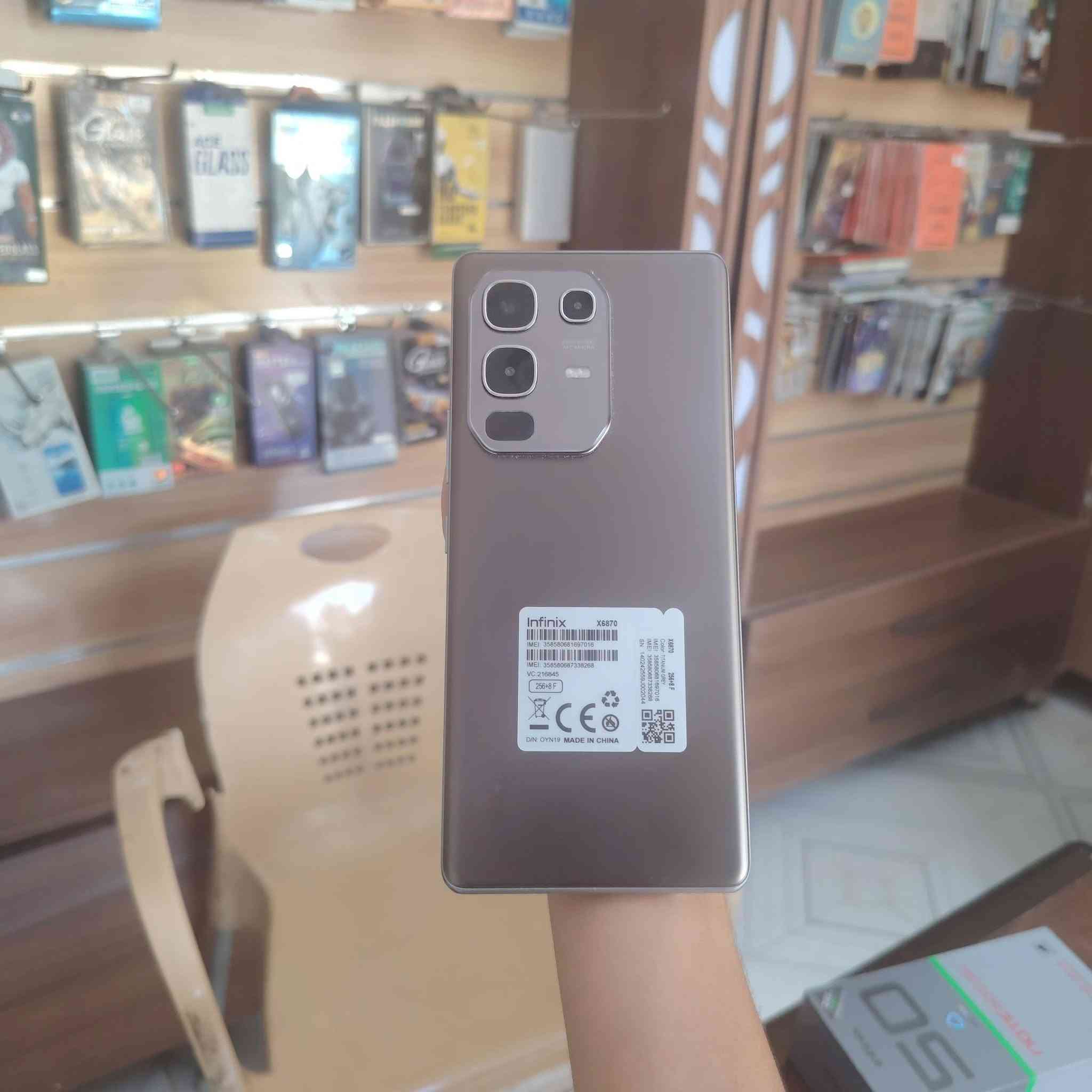 السلام عليكم 
انفنكس نوت 50 s
5G
مضلع
مكفول 
نظافه ٩٥/١٠٠
ملحقات كامله 
ذاكره ٢٥٦
السعر خاص
***********
