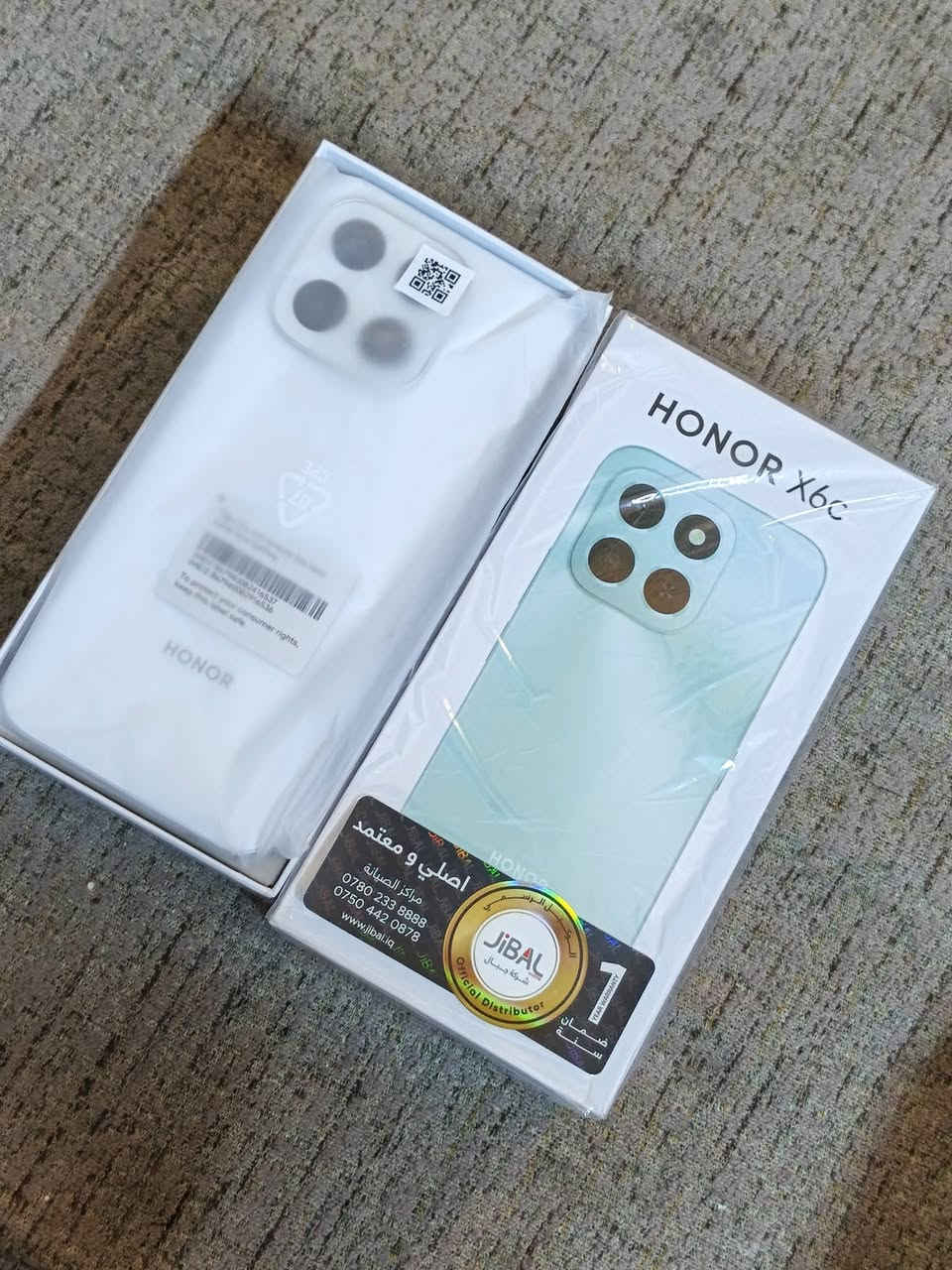 للبيع موبايلHONOR X6C (بحالة الزيرو)
​الاستعمال: 4 أيام فقط (مع ضمان سنة كاملة).
​الذاكرة: 256 جيجابايت.
​الملحقات: الملحقات الكاملة + الكرتونة + الشاحن الأصلي.
​العنوان: بغداد (تاخذوه من باب البيت، ووين ما تريدون ودوا لأي محل صيانة يعجبكم يفحصه).
​السعر المطلوب: 240 ألف دينار وبي مجال بسيط للشراي الجاد (علماً إن سعر الجديد وكالة 260 ألف).
​📞 للإستفسار أو التواصل: ***********
(ملاحظة: غير متواجد على الفيس، يرجى الاتصال مباشرة وبك خير وتدلل).
