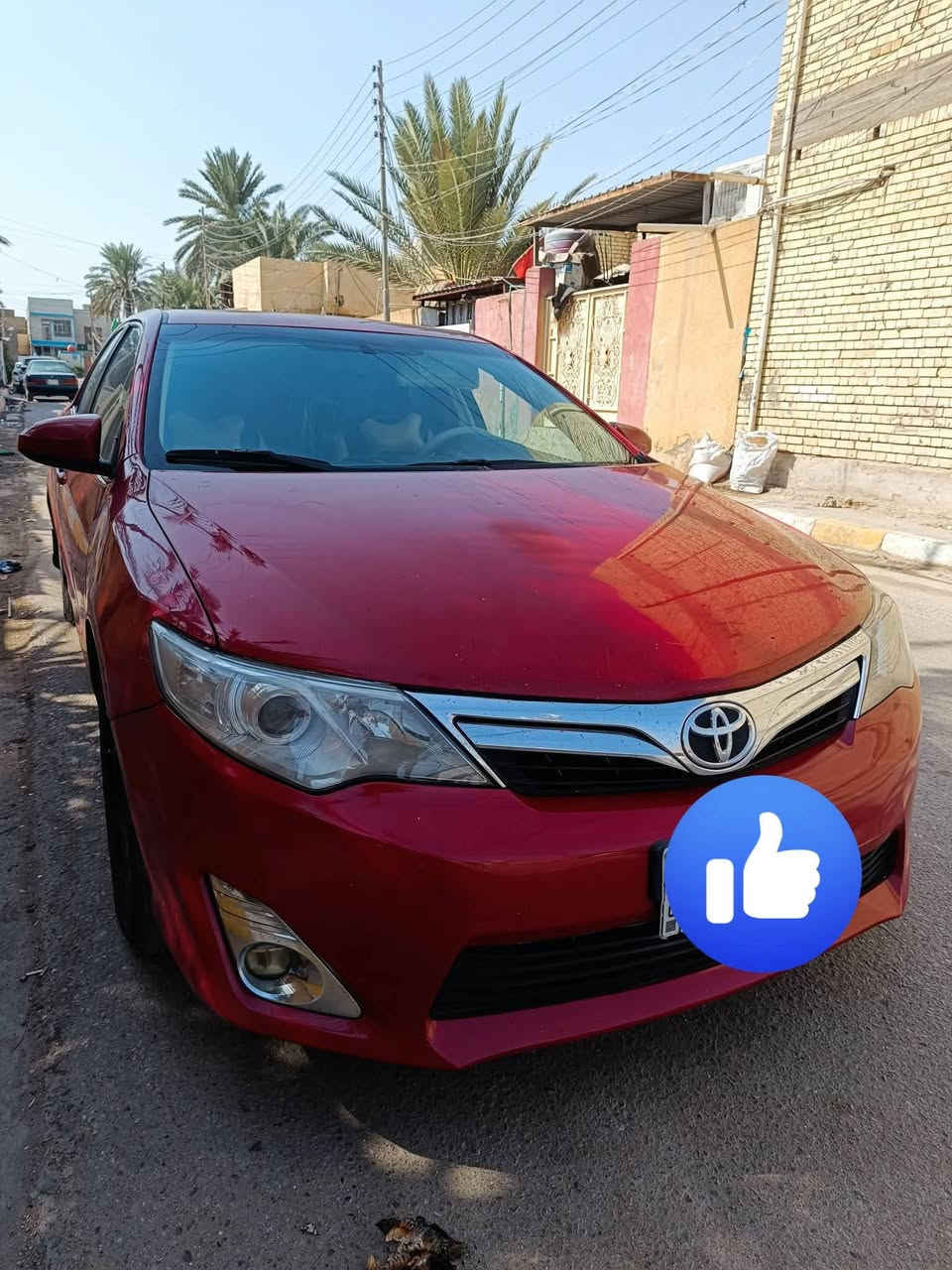 مكلف بل نشر
السلام عليكم 
كامري موديل ١٢ وارد 
حادثها جاملغ وبنيد والثاني بي نص مصلح ومصبوغ
السونار موجود 
كير مكينه مكفولات 
كير جديد شادة  
تخم تاير جديد 
باتري جديد 
تحكم استيرن 
كشن كهربائي 
شاشه بلاديه 
كاميرا خلفيه 
تبريد ثلج 
حدايه كلها جديده 
رقم بغداد باسمي 
موجوده بكربلاء مداور ثاني يوم
السعر 115
الرقم ***********
