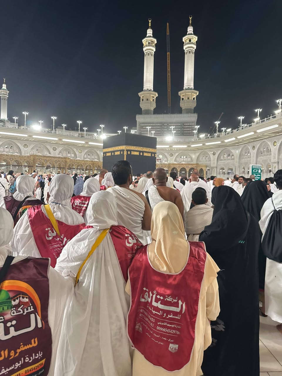 📸اللقطات التصويرية كروب العمرة بارشاد حجي  ابو سيف
العمرة القادمة بإذن الله تعالى وبركاته🕋
الموعد الاول : 8/25
الموعد الثاني : 8/27
10 ايام 8 ليالي
بر باصات حديثة لراحة المعتمرين 750 الف 
طيران ذهابا وعودة على العراقية أو العالمية✅✈️
1400000 الف 
نقل قطار الحرمين اختياري🚞
السكن محبس الجن قرب الباصات المجانية لنقل الى الحرم
ثلاث وجبات الطعام بوفيه متميز 🎖️
زورونا بغداد الحرية قرب مستشفى الدولعي مجاور جامع السودان 
*********** 
***********
