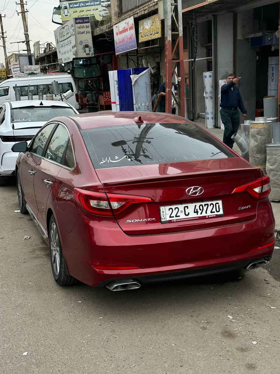 السلام عليكم بيع فقط  سعر 110 وبيها مجال بسيط 

سوناتا 17 اربيل باسمي سبورت فول عده الفتحه 

ضرر جاملغ امامي وهلال خلفي  سياره نظيفة جدا 

مكان بغداد غزاليه هاتف ***********
