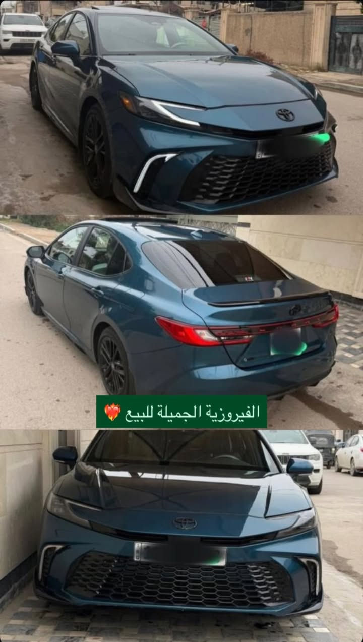 السلام عليكم
كامري للبيع 2025 
‏seبلاص 
المحرك: 2500cc هايبرد
الممشى: 39 الف  
الويل: 18 إنش نظام هايبرد اقتصادي موفر للوقود
• بصمة تشغيل ودخول ذكي
• شاشة وسطية كبيرة مع كاميرا خلفية 
• كراسي جلد كهربائية مريحة 
• تحكم ستيرن متعدد الوظائف
• رادار أمامي + نظام تثبيت سرعة ذكي
• تحذير مسار وتنبيه تصادم أمامي
• فتحة سقف 
• إضاءة LED أمامية وخلفية
• شحن لاسلكي + تبريد بيانو
• مكيف أوتوماتيكي ثنائي المناطق
 الضرر مالها براس الجاملغ وبراس البونيد مجرد تعديل بارد بدون دواخل
السعر خاص او اتصل ؏ رقم
الرقم ***********
