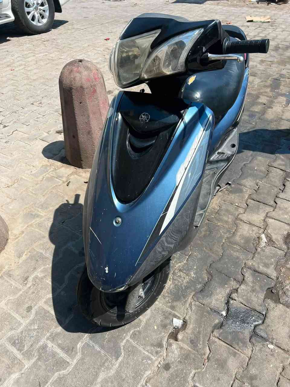 للبيع دراجة جديده قبل شهرين نزلتها من الرمبه السعر مليون و200 وبيها مجال *********** المكان مدينة الصدر
