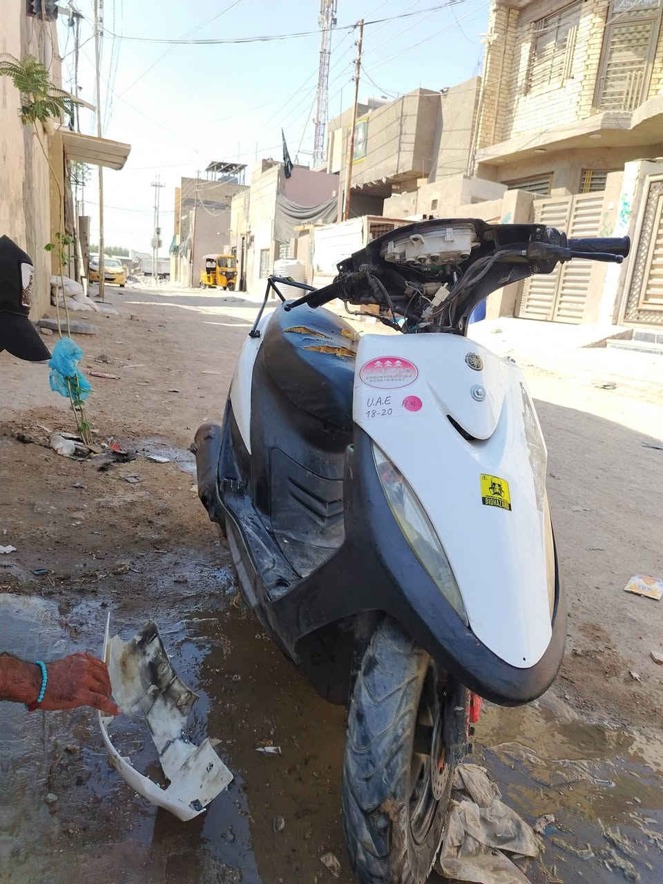 ماكس عدلة....  للبيع الكفر الابيض😜الاصلي مكينة مامفتوحة لا تنقيص ولا تبخير نص نكرة هندر  دراجة خير من الله    

الكشن طاك ولشخاطة مال سلف عطلانة  ولكابريتر وصخ المازدة ولكفر موجودات تايرات جدد السعر450 مدينة الصدر الاستفسار ***********
